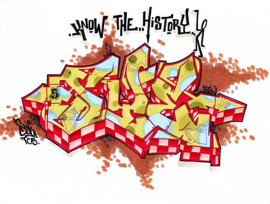 SYE - "Checkerboard"  Blackbook Drawing #3