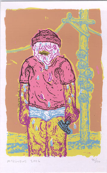 Taylor McKimens - "The Drips" Silkscreen Print