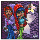 LADY PINK - "Sugar & Spice" Painting