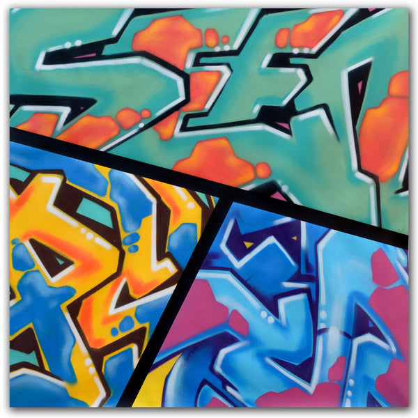 GRAFFITI ARTIST SEEN -  "Mix N Match"