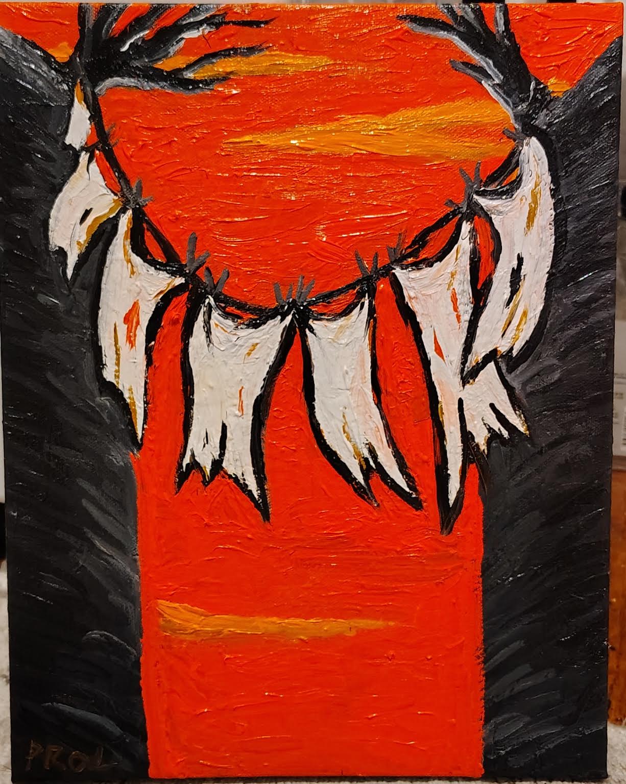 Rick Prol - "7 Sheets To The Wind"- Painting