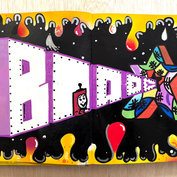 BLADE - "King of graffiti" Custom Book Drawing # 20