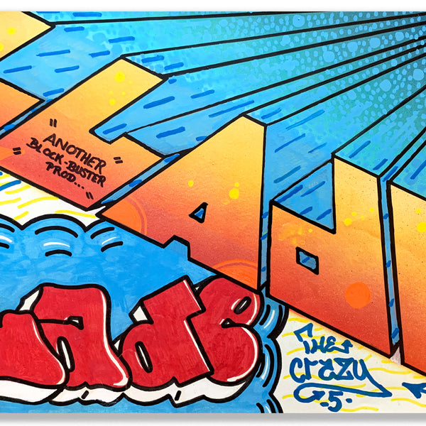 BLADE "Blockbuster Productions" Drawing