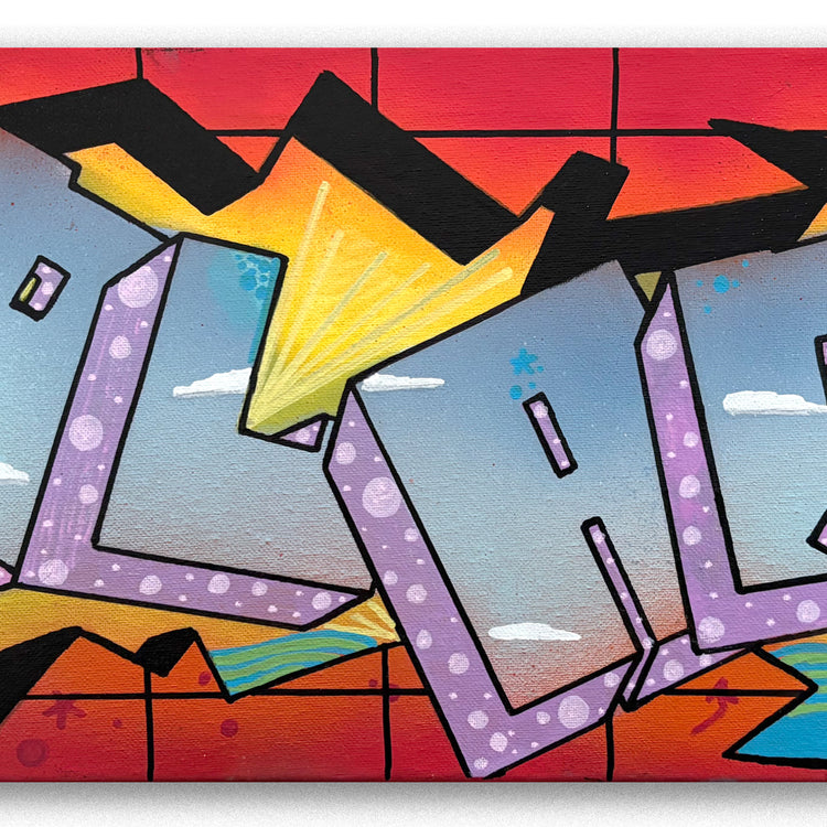 BLADE - "Breaking Barriers"- Painting