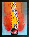 BLADE  "The Fire Below" Painting