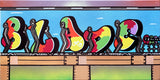 BLADE - "Swinging Letters"- Painting