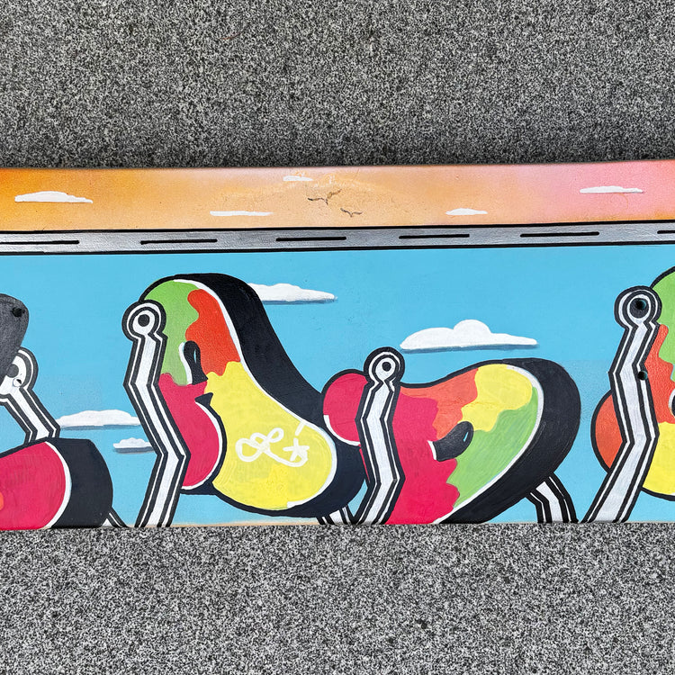 BLADE - "Walking Letters" Hand Painted Deck