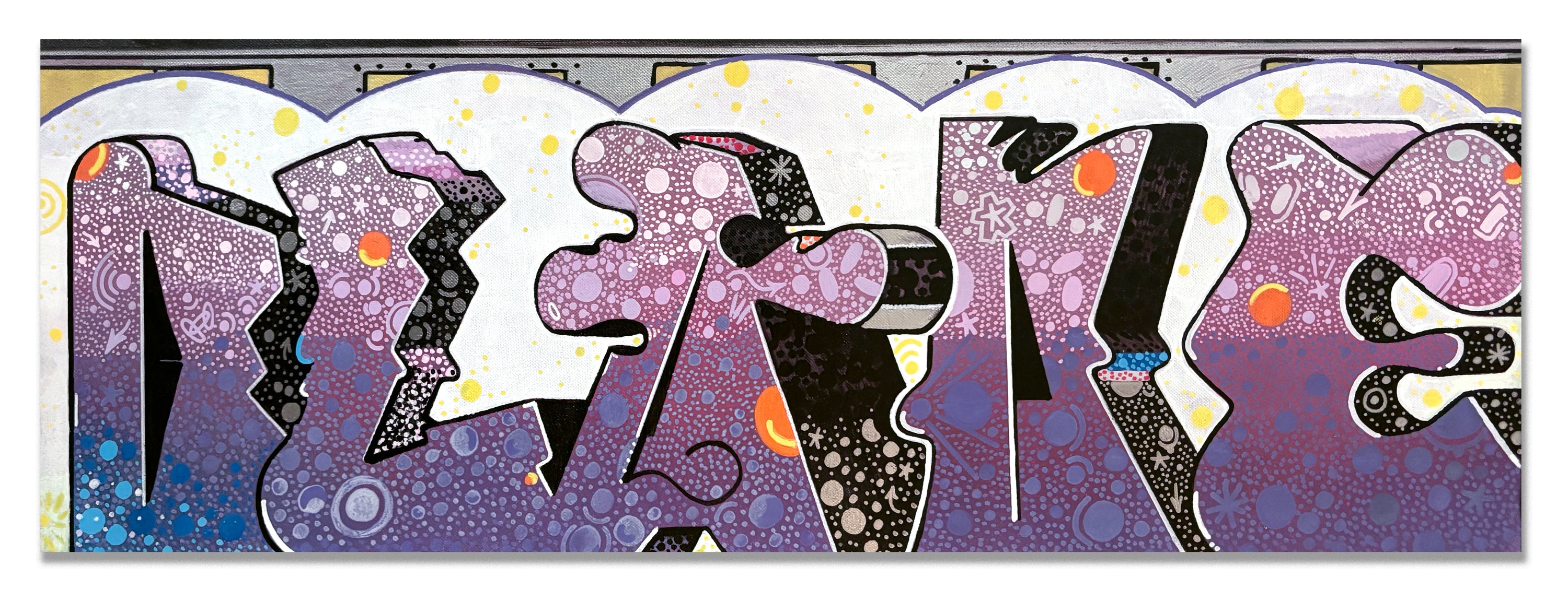 BLADE - "Purple Fuzion"- Painting