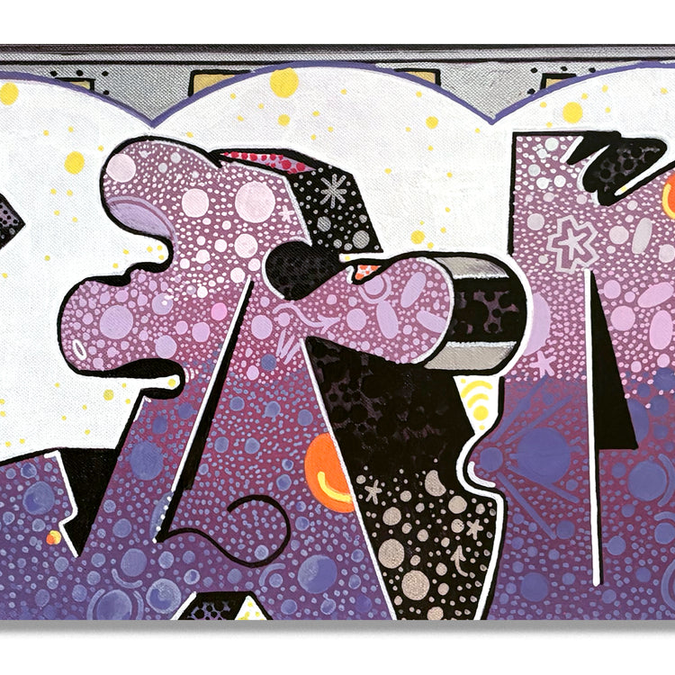 BLADE - "Purple Fuzion"- Painting