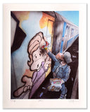 MARK BODE  "DONDI Lizard" Print