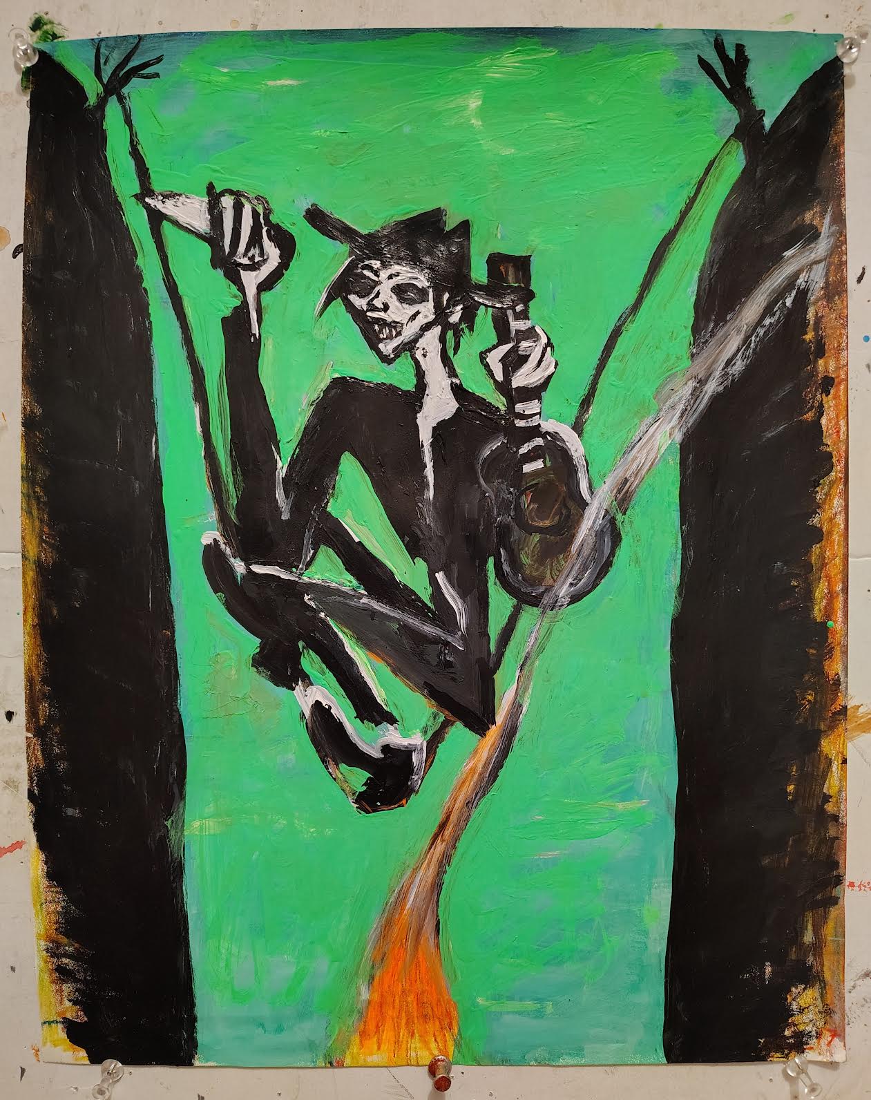 Rick Prol -  "Betwixt Thy Begging" - Painting