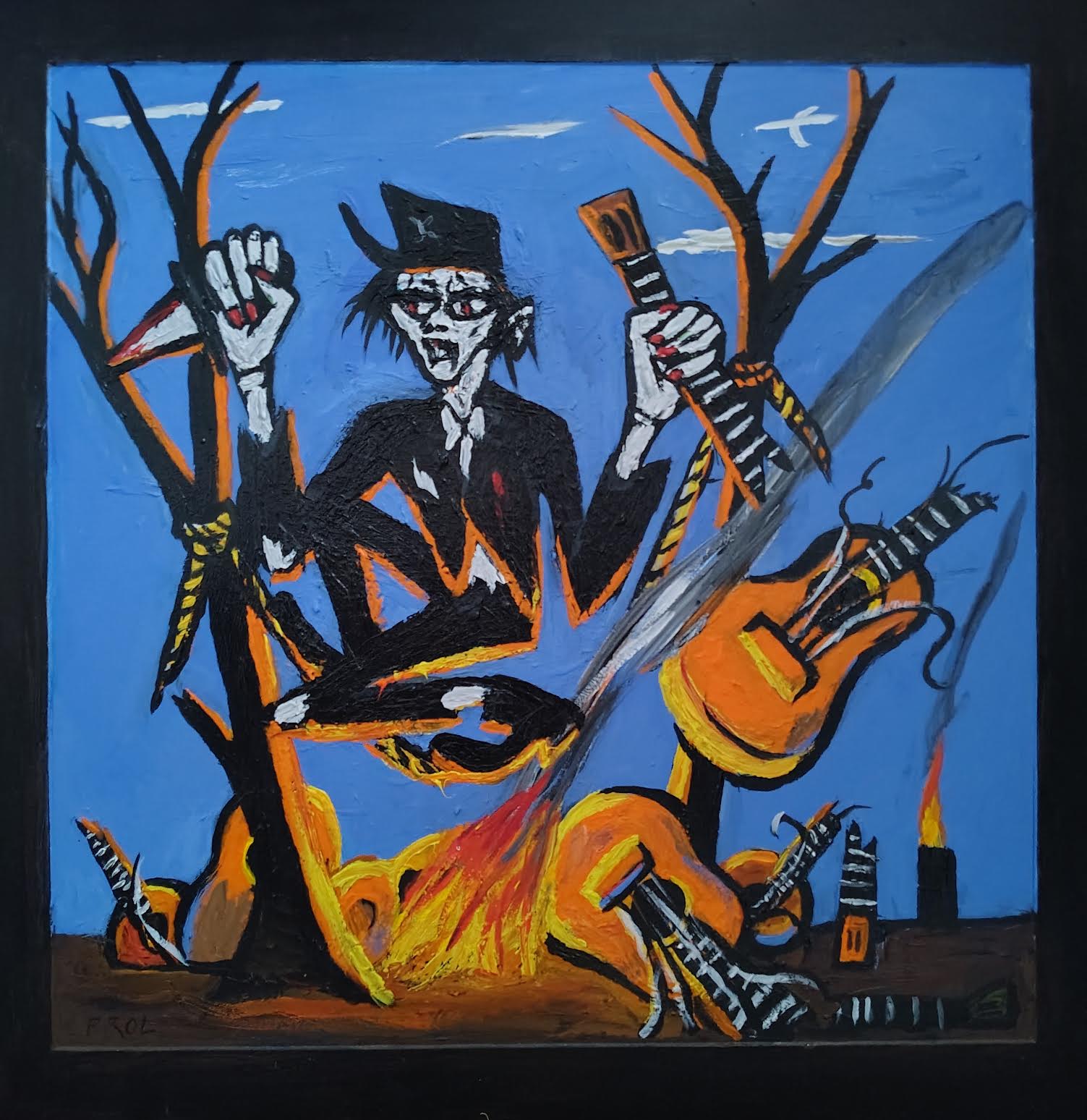 Rick Prol -  "Betwixt Thy Begging" - Painting