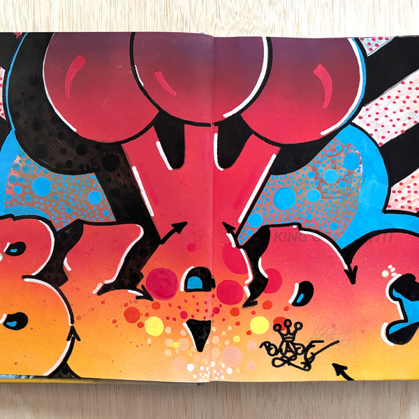 BLADE - "King of graffiti" Custom Book Drawing # 21