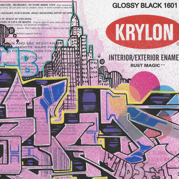TKID- "Krylon Black Gloss" Label