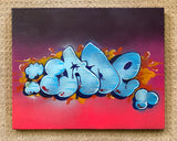 KADE TMT -"Cloud Letters" Painting