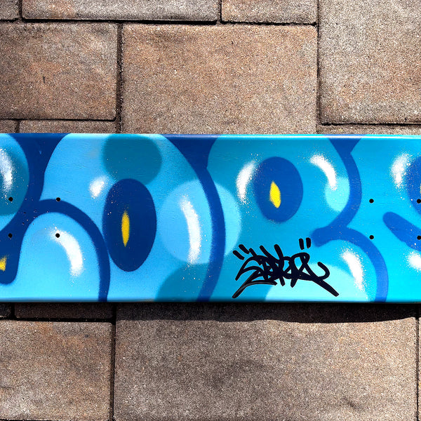 COPE2 - "Blue Bubble" Hand Painted Deck