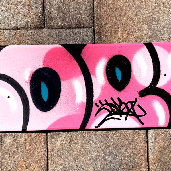 COPE2 - "Pink Bubble" Hand Painted Deck (Copy)