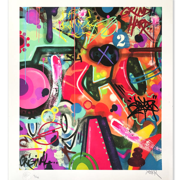 COPE 2 - "Grind Hard" Print