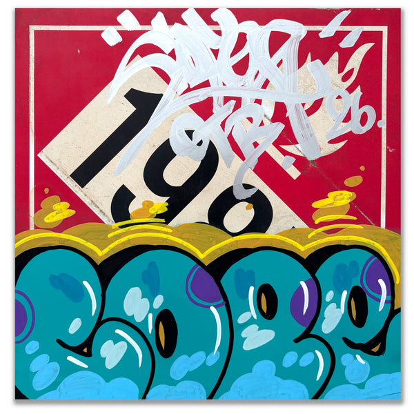 COPE 2 - "COPE2"  Truck Hazard  Sign