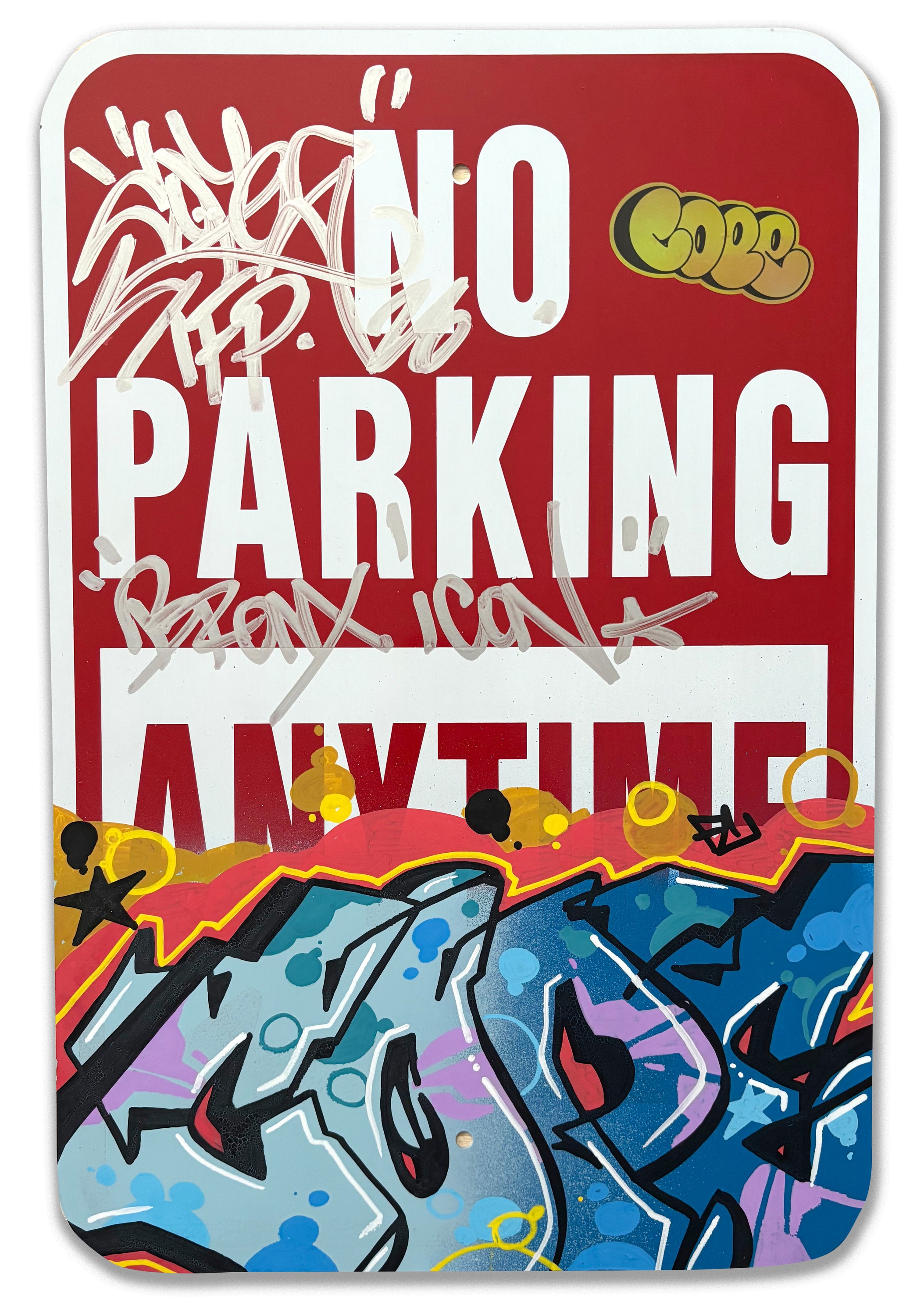 COPE 2 - "Bronx Icon"  No Parking Sign