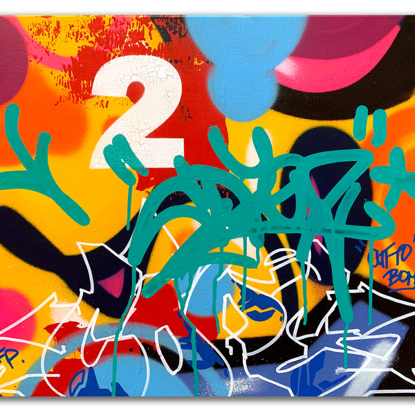 COPE2  "Out to Bomb" Painting