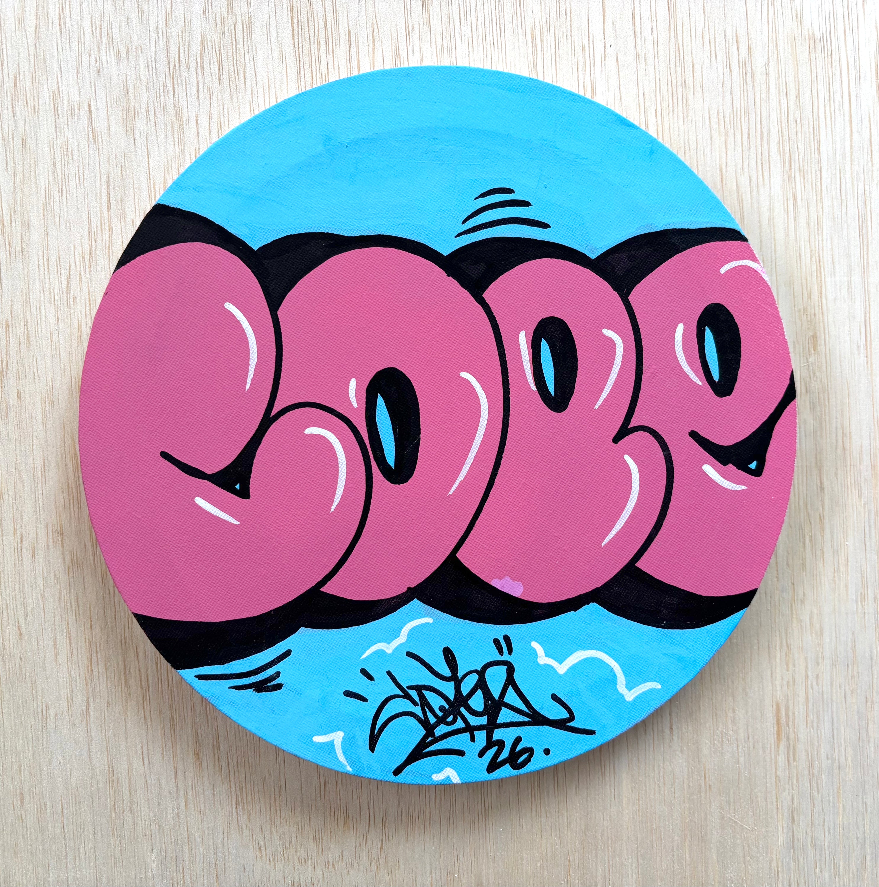 COPE2  "Tondo 1" Painting