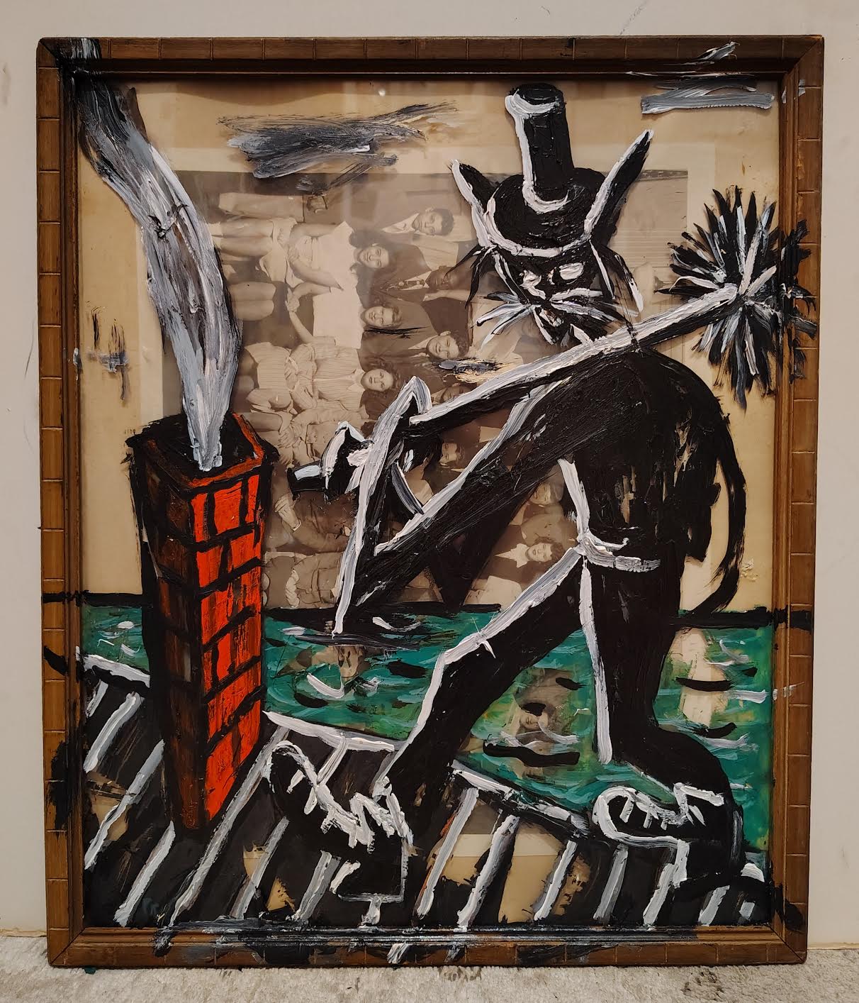 Rick Prol - "Class Photo (Chimney Sweep)"- Painting