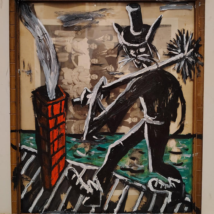 Rick Prol - "Class Photo (Chimney Sweep)"- Painting