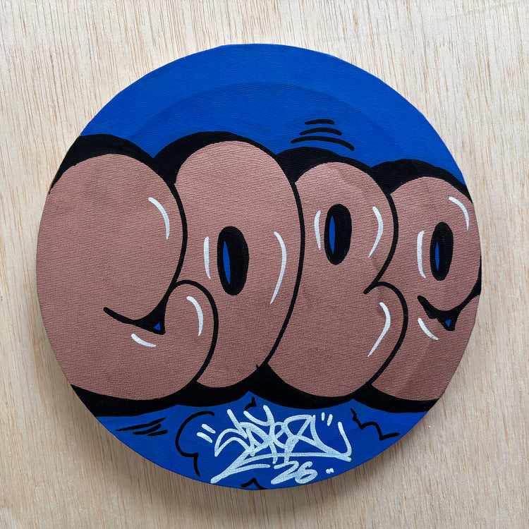 COPE2  "Tondo 5" Painting
