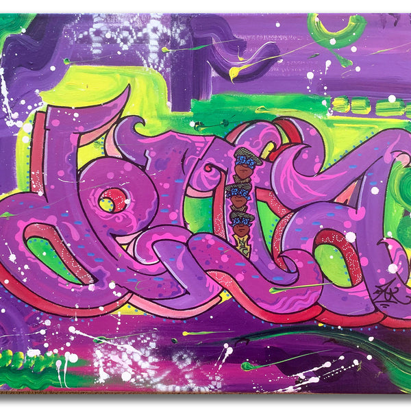 DELTA2- "Untitled" Painting