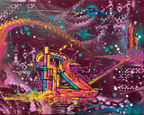 DELTA2- "Untitled" Painting