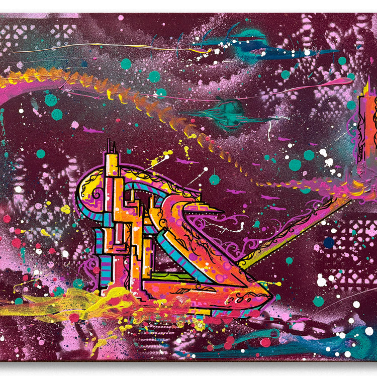 DELTA2- "Untitled" Painting