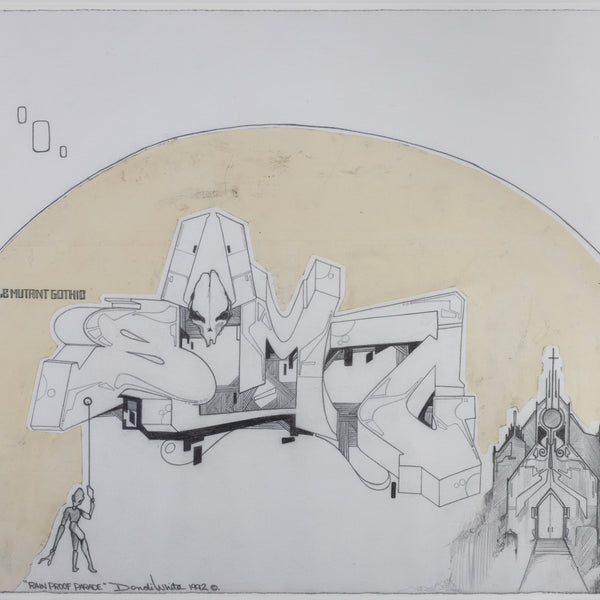 Dondi White -"Rain Proof Dance"Original Drawing