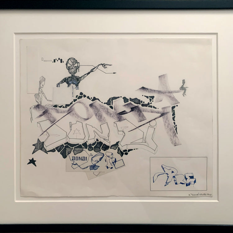 Dondi White - "PRE"  Drawing