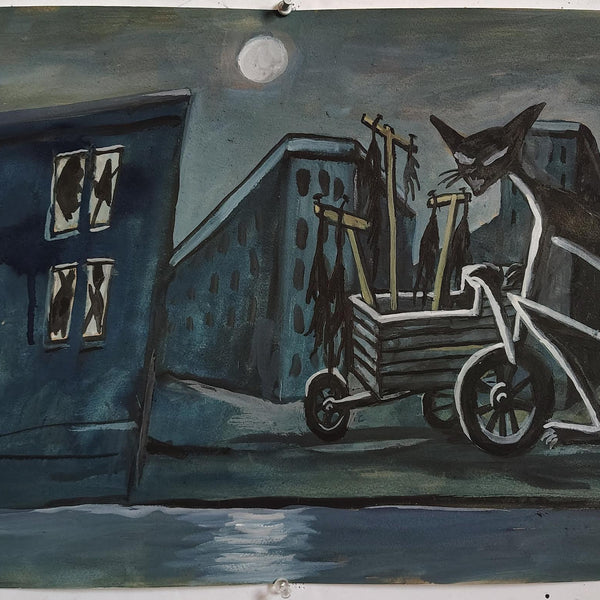 Rick Prol -  "Empty City" - Painting
