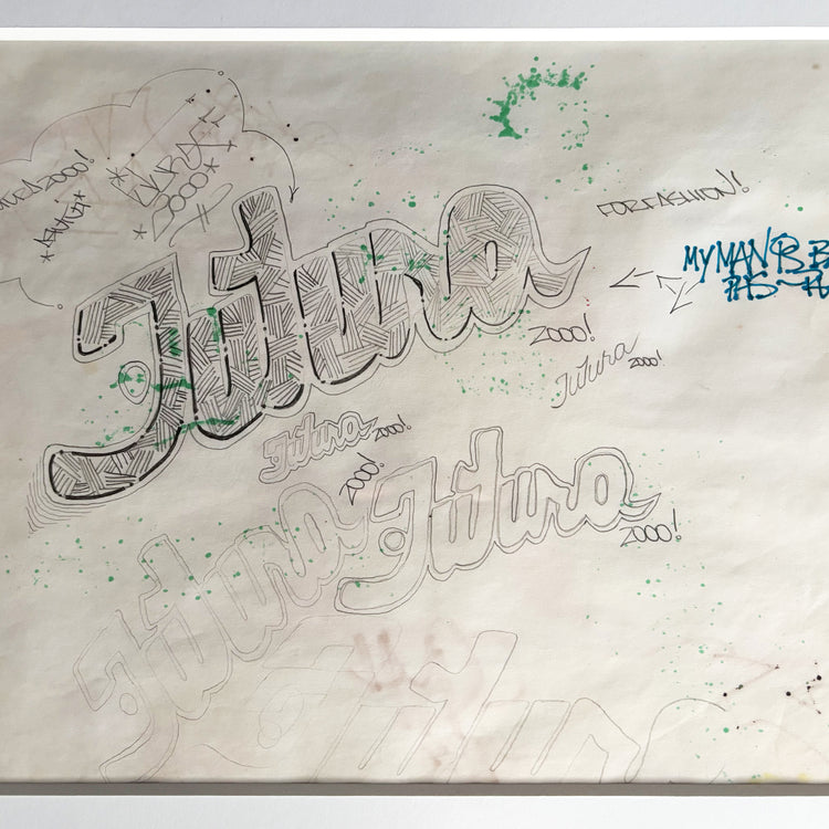 FUTURA 2000 - Black Book Page - 1980