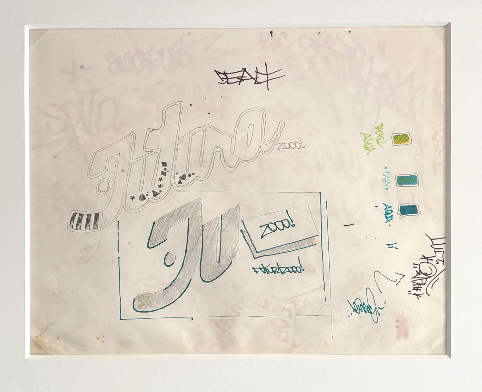 FUTURA 2000 - Black Book Page - 1980