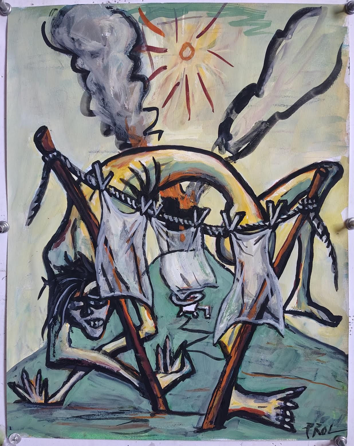 Rick Prol -  "Fate And Fortune 2" - Painting