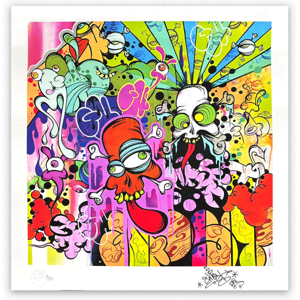 GHOST- "Skulls" Print