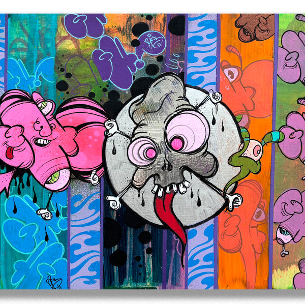 GHOST "Untitled" Painting