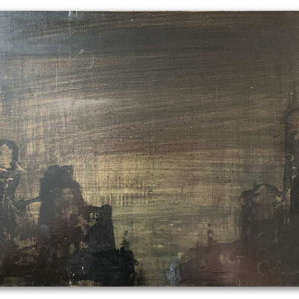 Richard Hambleton "Brown Landscape"