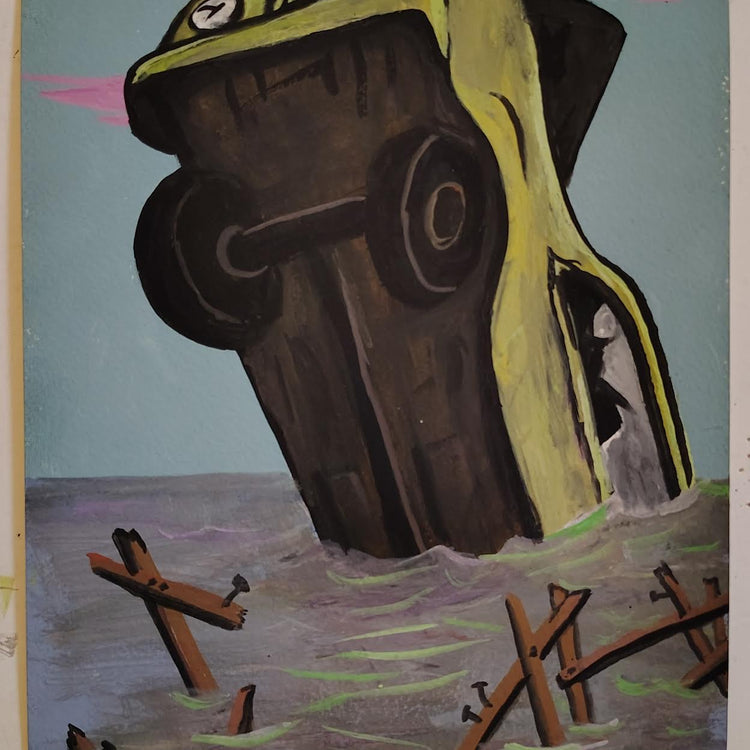 Rick Prol -  "Hammam Hararet" - Painting