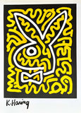 KEITH HARING "Playboy" 1990 - Silkscreen