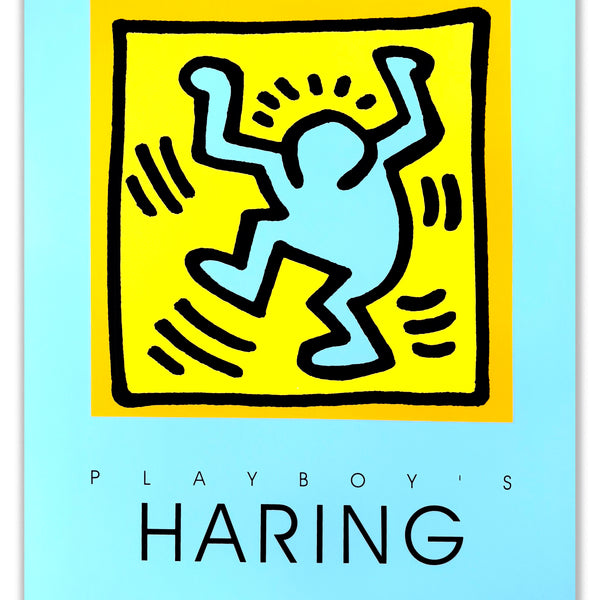KEITH HARING "Playboy" 1990 - Silkscreen