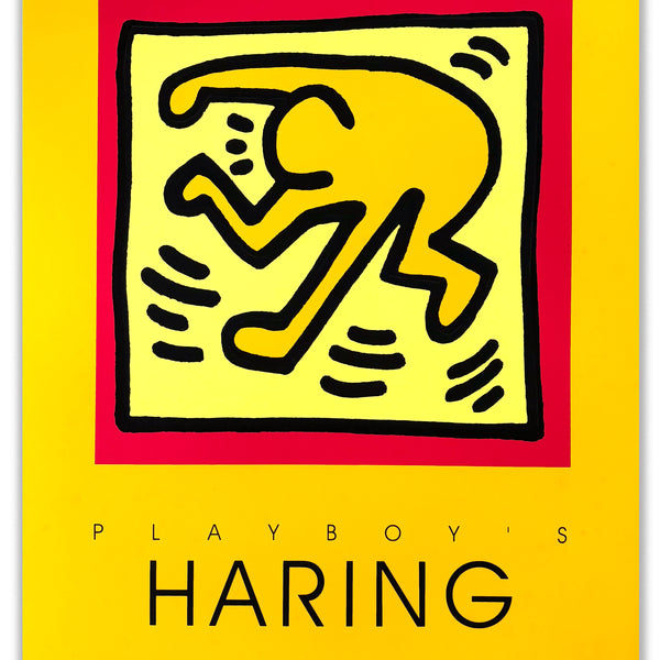 KEITH HARING "Playboy" 1990 - Silkscreen