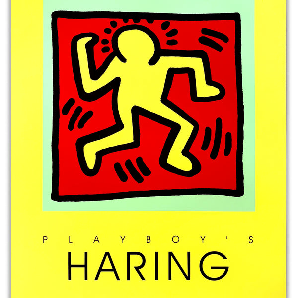 KEITH HARING "Playboy" 1990 - Silkscreen