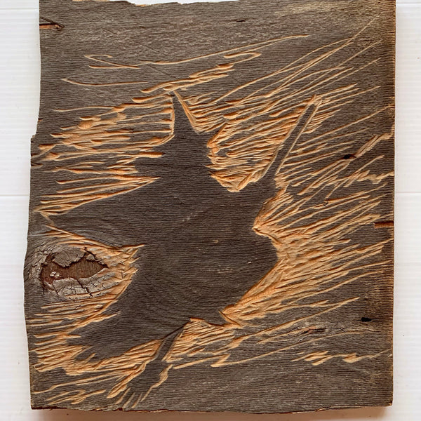 Robert Hawkins "Witch" Carving
