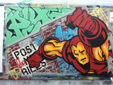SEEN "Iron Man" Aerosol on Canvas