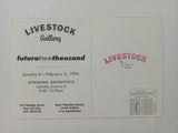 FUTURA "Livestock" Postcard 1996- Hand Signed