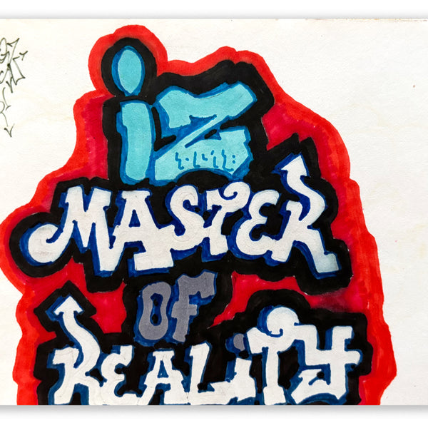 IZ THE WIZ -"Master of Reality " Drawing